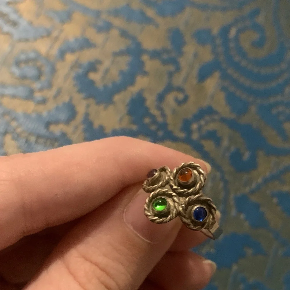 925 MEXICO 4 Color Ring - Picture 3 of 7